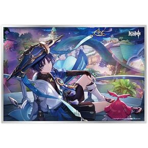 GENSHIN IMPACT Themed Series Acrylic Bordered Poster-A Parade of Providence