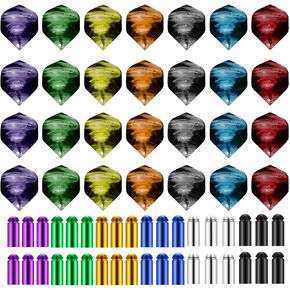 رحلات رمي ​​السهام القياسية، 140 قطعة من جناح ذيل الريش المتين للحيوانات الأليفة وواقيات جناح طيران رمي السهام للطرف الفولاذي والسهام ذات الأطراف الناعمة in Kuwait