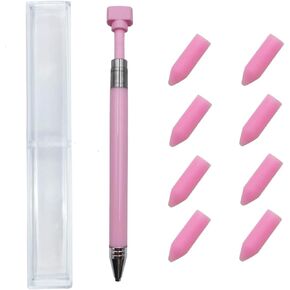 LGYAYARUN Diamond Art Pens with Wax, Refillable Wax Pen for Diamond Painting Pen kit, Glue Diamond Art Accessories and Tool Quickly Pick up Beads Gems for DIY Painting Craft