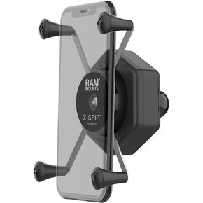 RAM MOUNTS X-Grip Large Phone Holder with Ball & Vibe-Safe Adapter RAM-HOL-UN10B-462