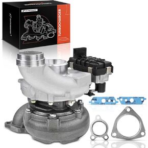 A-Premium Complete Turbo Turbocharger Kit with Gasket Compatible with Chrysler 300C CRD & Dodge Sprinter & Jeep Grand Cherokee (WH) & Mercedes Benz C320/E280/CLS320/R280/ML280 CDI 3.0L, 7576080001