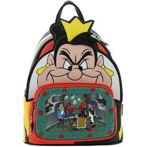 Loungefly Disney Villains Scene Series Queen of Hearts Mini Backpack