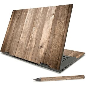 MightySkins Skin Compatible with HP Envy x360 15" (2021) - Cherry Grain | Protective, Durable, and Unique Vinyl Decal wrap Cover | Easy to Apply, Remove, and Change Styles | Made in The USA