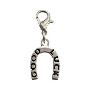 3pcs Very Small Horseshoe Clip on Charm Cowboy Style Zipper Pull Purse Charms, Vintage Cute Lobster Claw Charm for DIY