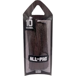 10 Seconds - ALL PRO - Flat Athletic Laces - Polyester, Tightly Woven, Moisture Wicking, Basketball and Football Shoe Lace.