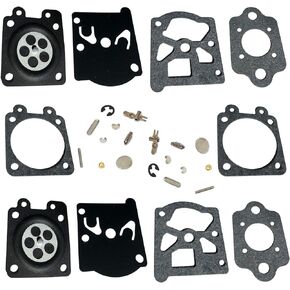 2 Pack K1-WTEA Carburetor Repair Rebuild Kit Replace for Walbro WTEA 455 Rancher 460 WTEA
