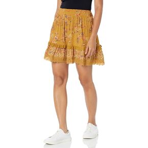Angie Women's Ruffle Skirt with Lace