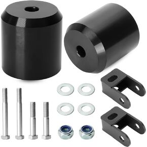 3" Front Leveling Lift Kits Fit for 2005-2023 F250 F350 super duty, 3inch Front Coil Spring Spacers with Shock Extenders and 10.9 High Strength Bolts