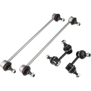 X AUTOHAUX 4pcs Front Rear Sway Bar Links K750604 K750605 K750125 K750126 Stabilizer Link Suspension Kit for Honda Civic 2012-2015 for Acura ILX
