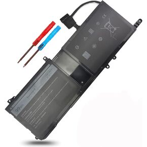 99WH Type 9NJM1 Battery for Dell Alienware 15 2018 Series 15 R3 R4 17 R4 R5 ALW17C-D3858S ALW17C-D3739B ALW17C-3848 ALW17C-R5782 Replacement for 9NJMI 09NJM1 MG2YH 44T2R 546FF HF250 P31E P69F P69F002