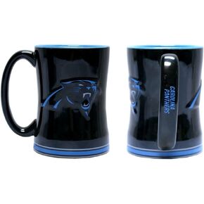Boelter Brands NFL Carolina Panthers 262771 Coffee Mug, Team Color, 14 oz