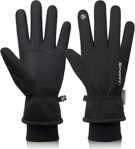 GORELOX Winter Gloves for Men and Women - Touch Screen Waterproof Windproof Thermal Ski Gloves in Cold Weather for Driving Motorcycle Cycling Warmest Gloves in Saudi Arabia