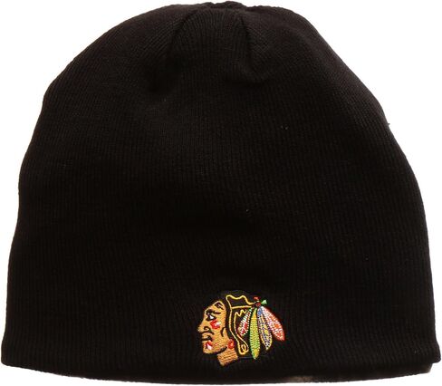 Zephyr "Edge Skull Cap - NHL ZHATS Cuffless Winter Knit Beanie Toque Hat in Saudi Arabia