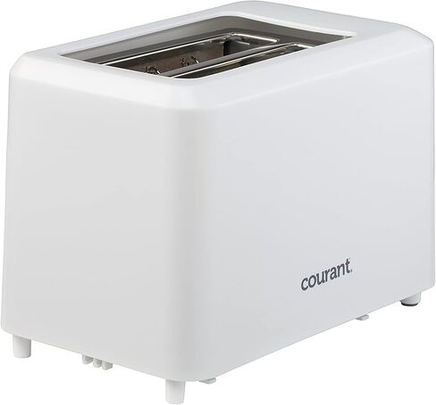 Courant CTP-2701W Cool Touch 2-Slice Toaster, White in Saudi Arabia