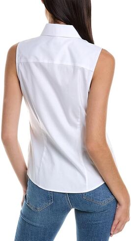 Brooks Brothers Women's Non-Iron Stretch Sleeveless Fitted Blouse in Saudi Arabia