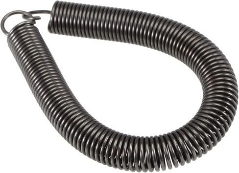 uxcell Compression Spring,10mm OD,1.2mm Wire Size,272mm Extended Length,160mm Free Length,Spring Steel,6.6Lbs Load Capacity,Grey 2pcs in Saudi Arabia