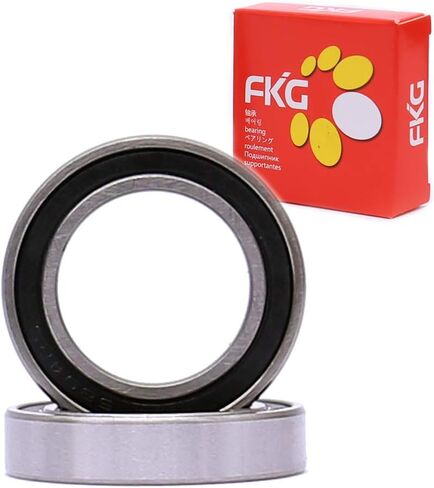 FKG 6804-2RS 20x32x7mm كرة أخدود عميقة تحمل محامل ختم مطاطي مزدوج مشحم مسبقًا 2 قطعة in Saudi Arabia