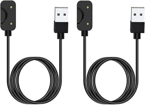 عبوتان متوافقتان مع شاحن Samsung Galaxy Fit 3، وكابل شحن USB مغناطيسي بديل بطول 1.8 قدم لساعة Galaxy Fit 3 الذكية in Kuwait