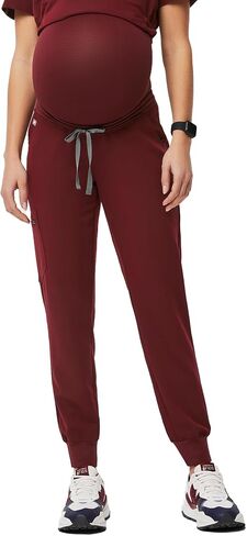 FIGS Zamora Jogger Maternity Scrub Pants for Women — Slim Fit, 5 Pockets, 4-Way Stretch, Anti-Wrinkle Women Scrub Bottoms in Saudi Arabia