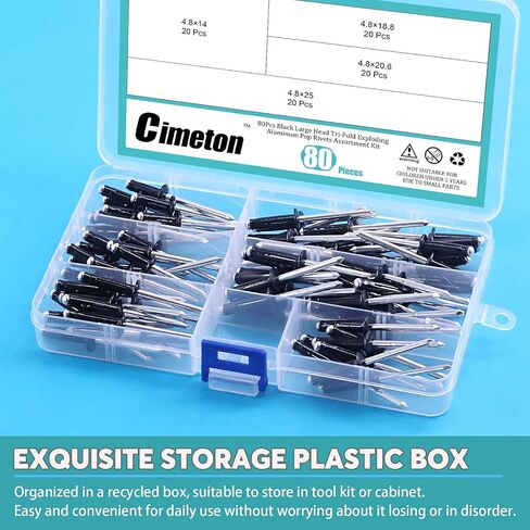 70 قطعة 3/16 "رأس كبير ثلاثي الطي انفجار الألومنيوم البوب ​​المسامير ثلاثي لمبة طويلة البوب ​​تصاعد برشام عدة لقوارب الكاياك وإكسسوارات القوارب in Kuwait