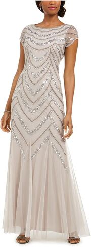 Adrianna Papell Women's Bead Covered Gown in Saudi Arabia