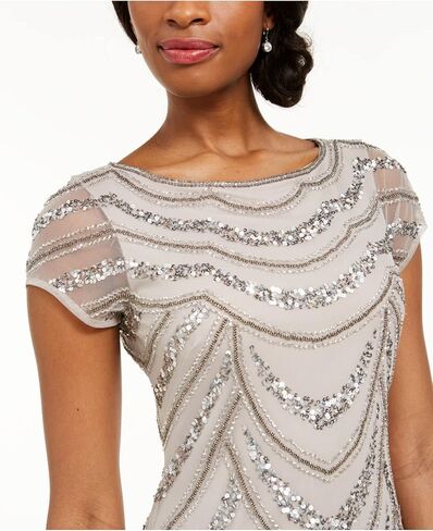 Adrianna Papell Women's Bead Covered Gown in Saudi Arabia