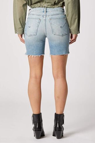 HUDSON Women's Hana Biker Cut Off Jean Short in Saudi Arabia