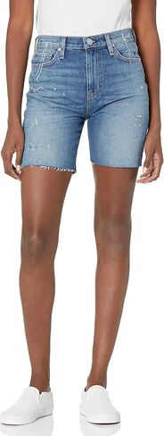 HUDSON Women's Hana Biker Cut Off Jean Short in Saudi Arabia