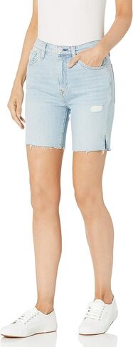 HUDSON Women's Hana Biker Cut Off Jean Short in Saudi Arabia