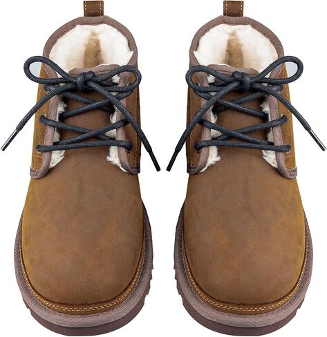 Endoto 2 Pairs Round Shoe Laces for UGG Neumel Boot,Shoelaces Replacement Laces for UGG in Saudi Arabia