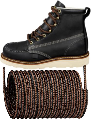 أربطة أحذية Endoto Boots من أجل أربطة أحذية بديلة مستديرة للعمل والتنزه سيرًا على الأقدام والصيد من Thorogood in Saudi Arabia