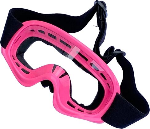 MRS Kids PINK GOGGLES للشباب الترابية حفرة الدراجة مقاومة للصدمات قابلة للتعديل للأطفال ATV رباعية الذهاب كارت دراجة نارية على الطرق الوعرة ركوب موتوكروس سباق الدراجات نظارات نظارات للفتيات عدسة واضحة نظارات الأطفال in Kuwait