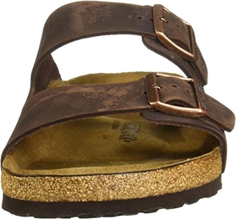 Birkenstock Arizona Leather Sandal - Men's Habana Oiled Leather, 46.0 in Saudi Arabia