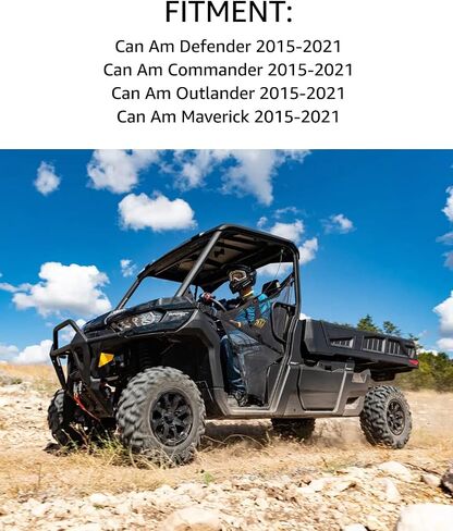 أغطية محور مركز عجلة Defender، أغطية غطاء مركز محور العجلة A & UTV PRO متوافقة مع ملحقات Can Am Defender Commander Outlander Maverick 2015-2021، استبدل OEM # 705401541، 5 قطع in Saudi Arabia