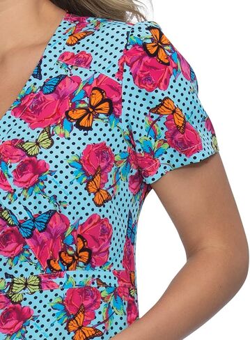 Calla Top Polka Floral Polka Floral / M in Saudi Arabia
