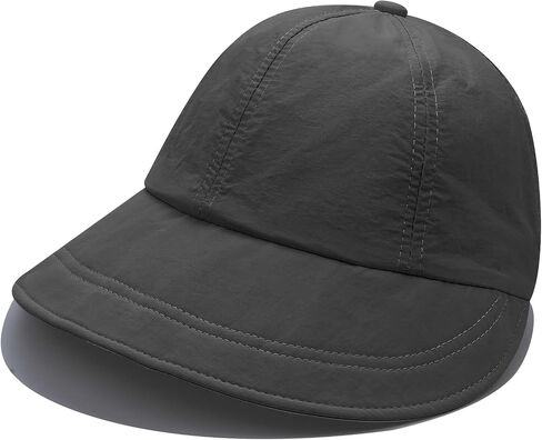 CLAPE Wide Brim Visor Hat Golf Visor Cap Packable Beach Hat Sun Protection Hat for Beach Garden Tennis Running Sunshade Hat in Saudi Arabia