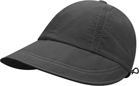 CLAPE Wide Brim Visor Hat Golf Visor Cap Packable Beach Hat Sun Protection Hat for Beach Garden Tennis Running Sunshade Hat in Saudi Arabia