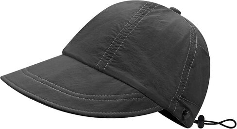 CLAPE Wide Brim Visor Hat Golf Visor Cap Packable Beach Hat Sun Protection Hat for Beach Garden Tennis Running Sunshade Hat in Saudi Arabia