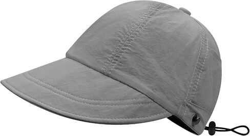CLAPE Wide Brim Visor Hat Golf Visor Cap Packable Beach Hat Sun Protection Hat for Beach Garden Tennis Running Sunshade Hat in Saudi Arabia