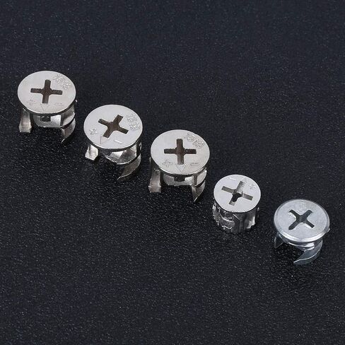 75pcs Cam Lock Fittings Cam Nut Furniture Eccentric Wheel Nut Set 3-in-1 Connector Fastener, Screws in Saudi Arabia