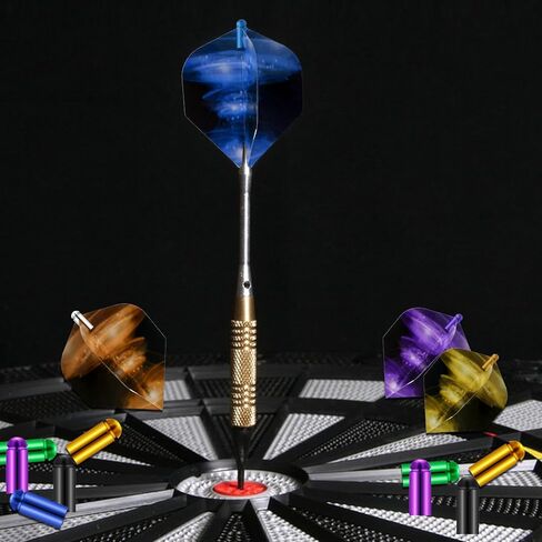 رحلات رمي ​​السهام القياسية، 140 قطعة من جناح ذيل الريش المتين للحيوانات الأليفة وواقيات جناح طيران رمي السهام للطرف الفولاذي والسهام ذات الأطراف الناعمة in Kuwait