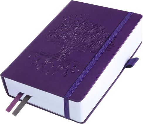 Billtigif Lined Journal Notebook, 365 Numbered Pages Journals for Writing, B5 Notebooks College Ruled, Hardcover Notebook for Women Men, 5.75" X 8.38", Black in Kuwait