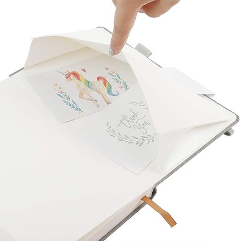 TOP-Pindu A5 Gray PU Notepad دفاتر ملاحظات تنفيذية ذات غلاف صلب سميك - ورق سميك ممتاز - 240 صفحة - إشارات مرجعية، إغلاق مرن، جيب خلفي. in Kuwait