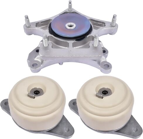 NEWZQ Set 3 Hydraulic Engine Motor Transmission Mount Mounts Replacement for Mercedes W212 C230 E250 C300 C350 E400 CL550 CLS400 CLS550 CLS63 AMG 4matic 2042402017 2042400618 in Saudi Arabia