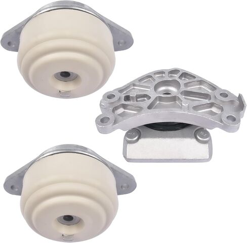 NEWZQ Set 3 Hydraulic Engine Motor Transmission Mount Mounts Replacement for Mercedes W212 C230 E250 C300 C350 E400 CL550 CLS400 CLS550 CLS63 AMG 4matic 2042402017 2042400618 in Saudi Arabia