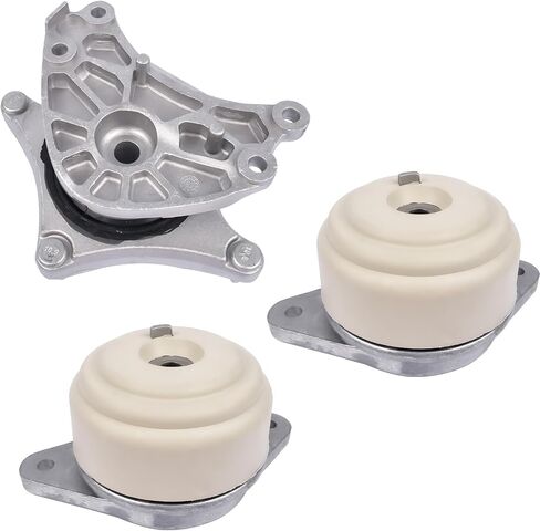 NEWZQ Set 3 Hydraulic Engine Motor Transmission Mount Mounts Replacement for Mercedes W212 C230 E250 C300 C350 E400 CL550 CLS400 CLS550 CLS63 AMG 4matic 2042402017 2042400618 in Saudi Arabia