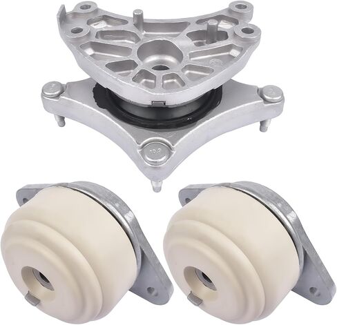 NEWZQ Set 3 Hydraulic Engine Motor Transmission Mount Mounts Replacement for Mercedes W212 C230 E250 C300 C350 E400 CL550 CLS400 CLS550 CLS63 AMG 4matic 2042402017 2042400618 in Saudi Arabia