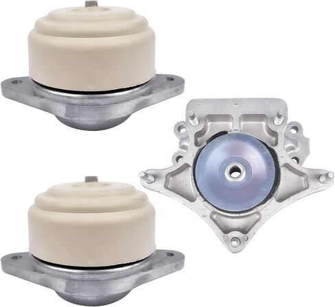 NEWZQ Set 3 Hydraulic Engine Motor Transmission Mount Mounts Replacement for Mercedes W212 C230 E250 C300 C350 E400 CL550 CLS400 CLS550 CLS63 AMG 4matic 2042402017 2042400618 in Saudi Arabia