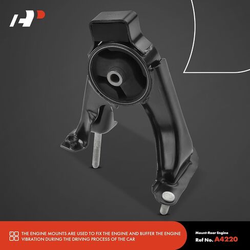 مجموعة تثبيت محرك المحرك A-Premium متوافقة مع Toyota Corolla وMatrix & Pontiac Vibe 2003-2008، 1.8 لتر، ناقل حركة أوتوماتيكي، مجموعة من قطعتين، استبدال # 123610D090، 123610D100 in Saudi Arabia