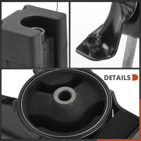 مجموعة تثبيت محرك المحرك A-Premium متوافقة مع Toyota Corolla وMatrix & Pontiac Vibe 2003-2008، 1.8 لتر، ناقل حركة أوتوماتيكي، مجموعة من قطعتين، استبدال # 123610D090، 123610D100 in Saudi Arabia
